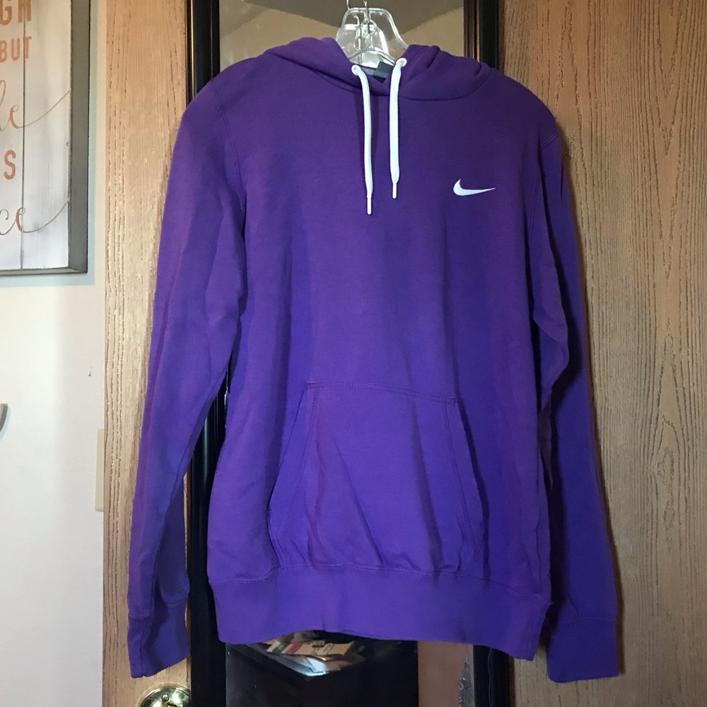 Purple Nike hoodie